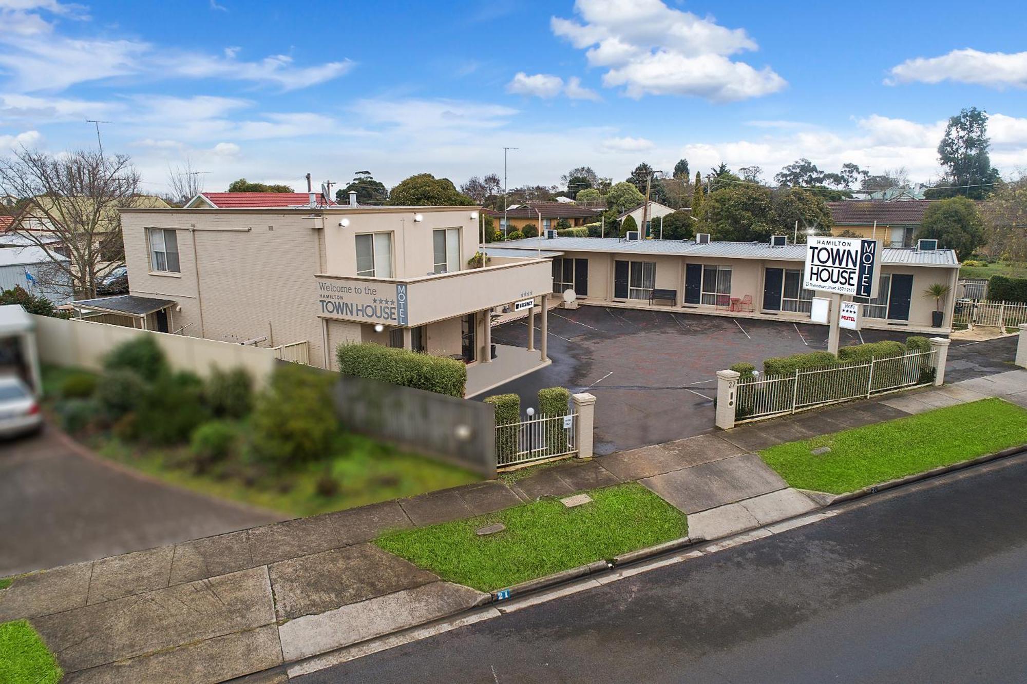Hamilton Townhouse Motel Buitenkant foto